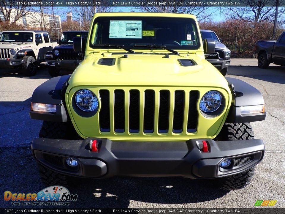 2023 Jeep Gladiator Rubicon 4x4 High Velocity / Black Photo #9