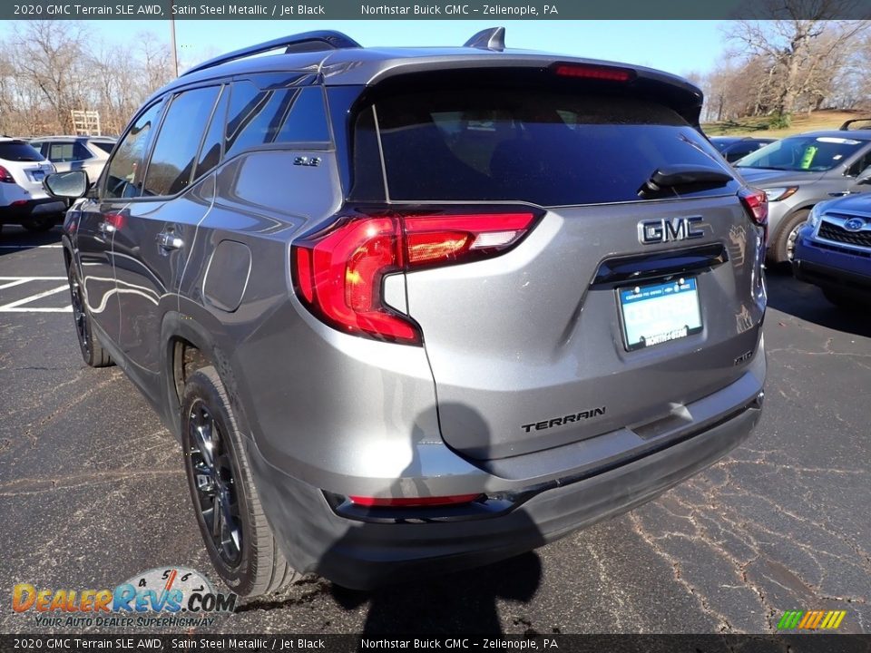 2020 GMC Terrain SLE AWD Satin Steel Metallic / Jet Black Photo #4