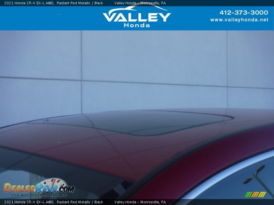 2021 Honda CR-V EX-L AWD Radiant Red Metallic / Black Photo #4