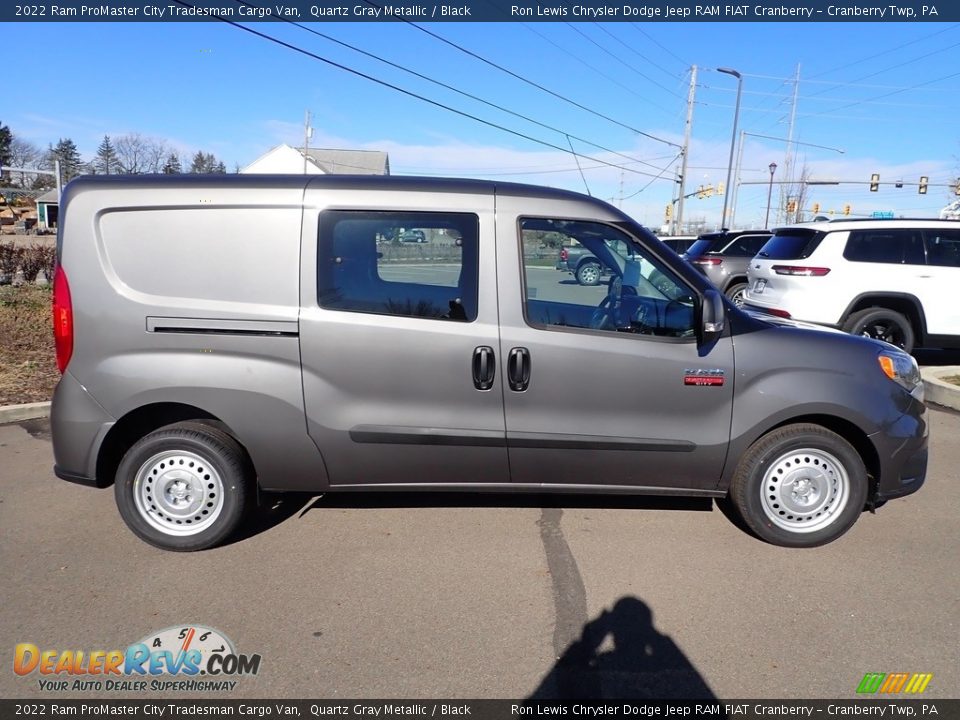 2022 Ram ProMaster City Tradesman Cargo Van Quartz Gray Metallic / Black Photo #6