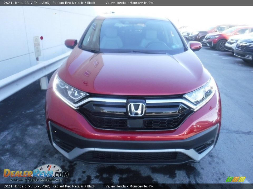 2021 Honda CR-V EX-L AWD Radiant Red Metallic / Black Photo #5