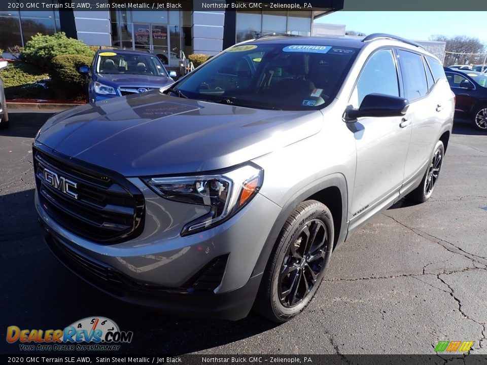 2020 GMC Terrain SLE AWD Satin Steel Metallic / Jet Black Photo #12