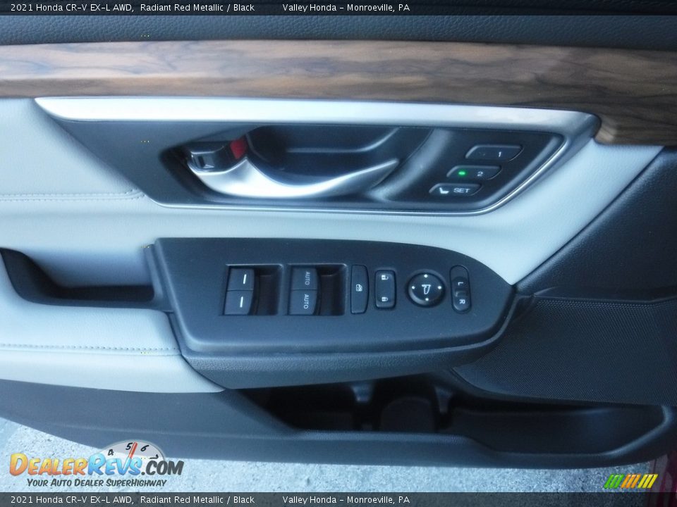 2021 Honda CR-V EX-L AWD Radiant Red Metallic / Black Photo #11