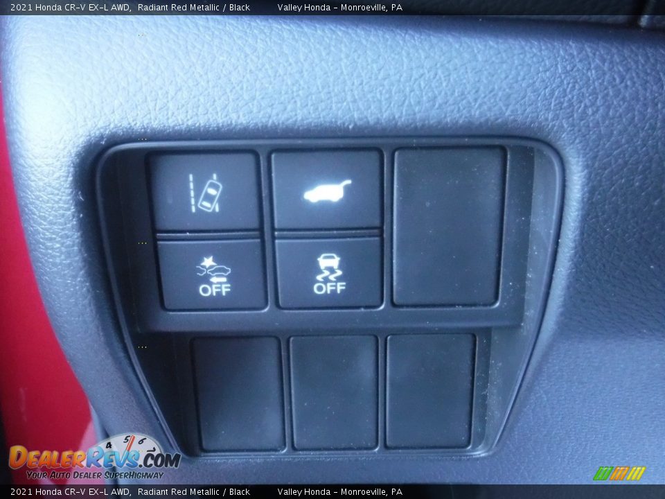 2021 Honda CR-V EX-L AWD Radiant Red Metallic / Black Photo #13