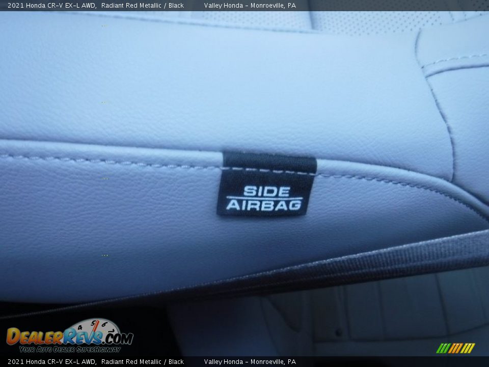 2021 Honda CR-V EX-L AWD Radiant Red Metallic / Black Photo #16