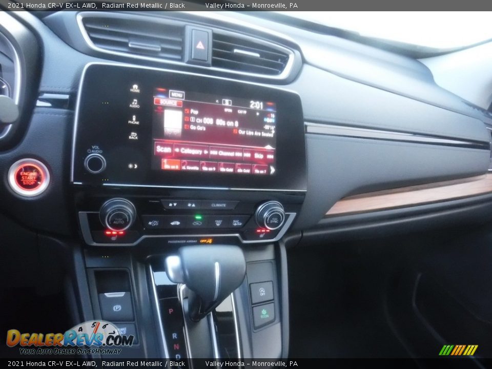 2021 Honda CR-V EX-L AWD Radiant Red Metallic / Black Photo #17