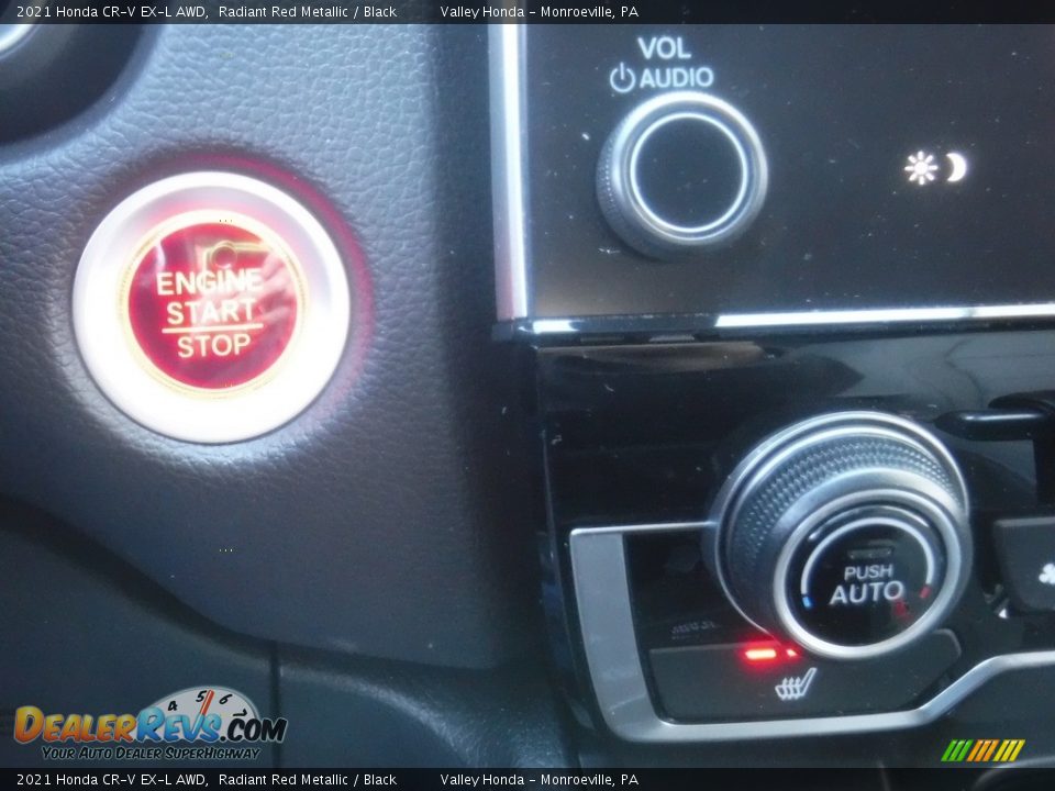 2021 Honda CR-V EX-L AWD Radiant Red Metallic / Black Photo #18