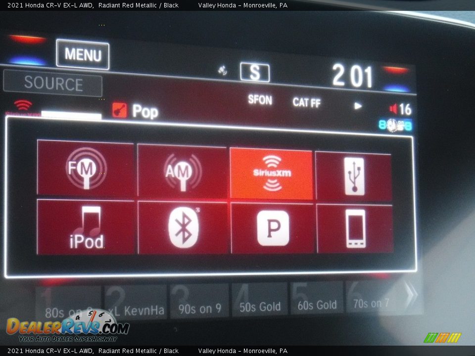 2021 Honda CR-V EX-L AWD Radiant Red Metallic / Black Photo #19