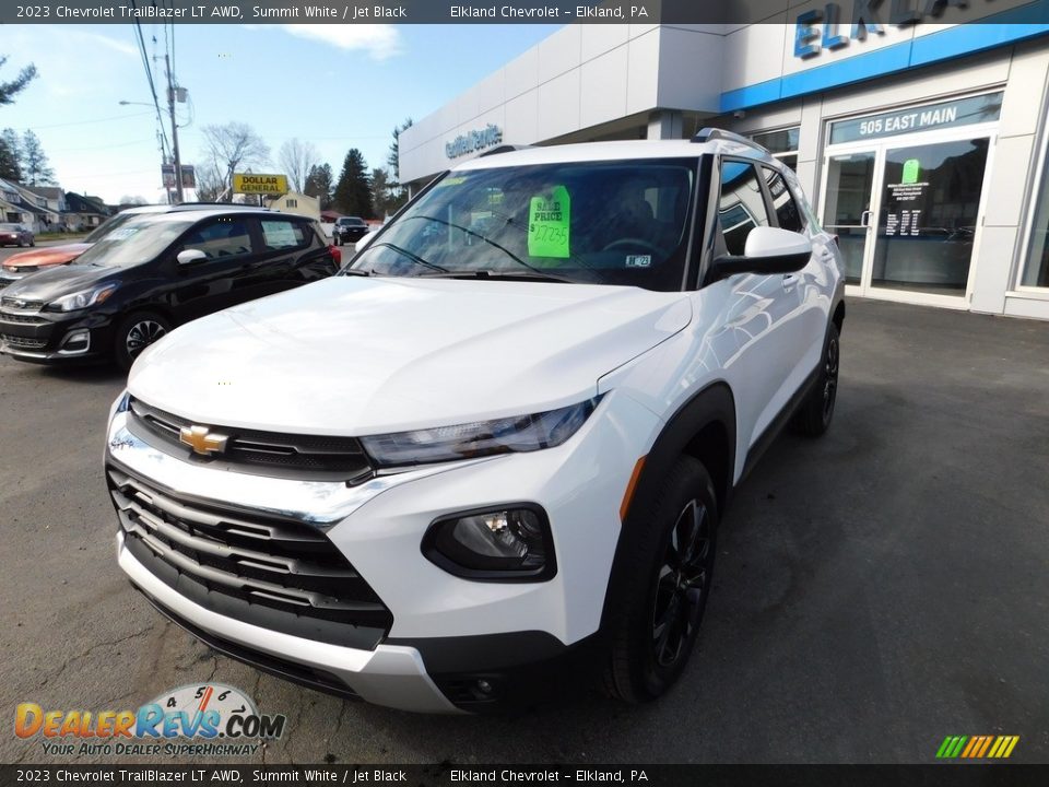 2023 Chevrolet TrailBlazer LT AWD Summit White / Jet Black Photo #2