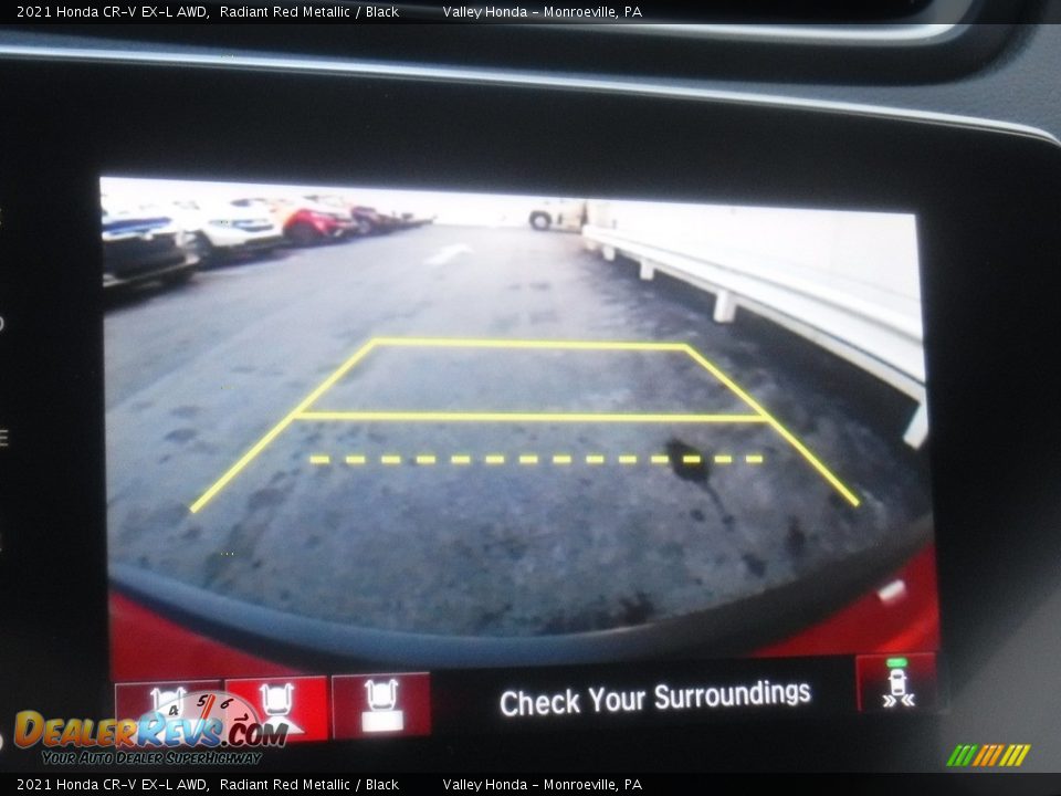 2021 Honda CR-V EX-L AWD Radiant Red Metallic / Black Photo #21