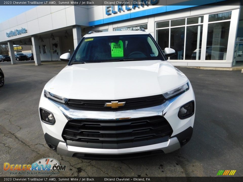 2023 Chevrolet TrailBlazer LT AWD Summit White / Jet Black Photo #3