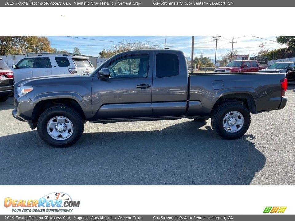 2019 Toyota Tacoma SR Access Cab Magnetic Gray Metallic / Cement Gray Photo #4