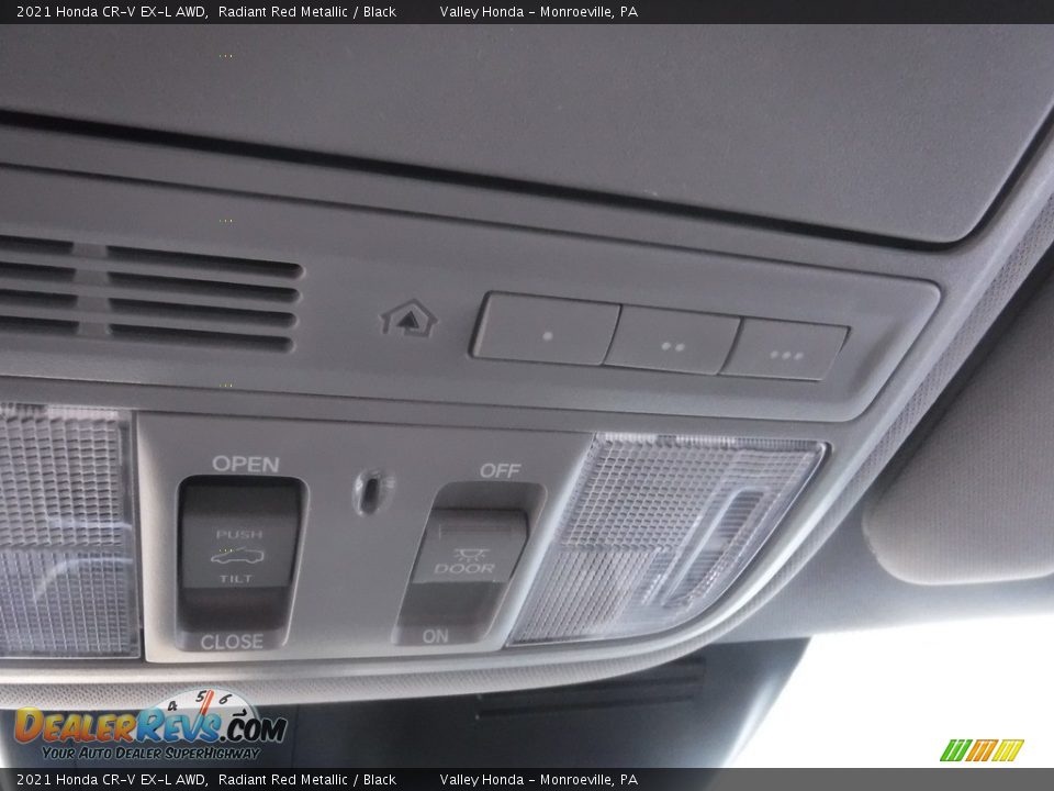 2021 Honda CR-V EX-L AWD Radiant Red Metallic / Black Photo #22