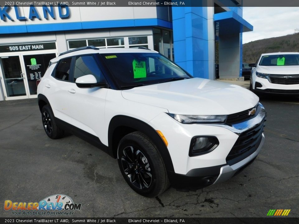 2023 Chevrolet TrailBlazer LT AWD Summit White / Jet Black Photo #4