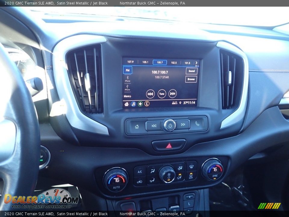 2020 GMC Terrain SLE AWD Satin Steel Metallic / Jet Black Photo #25