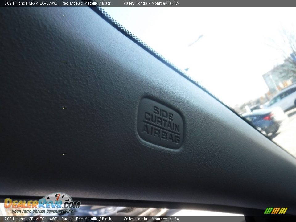 2021 Honda CR-V EX-L AWD Radiant Red Metallic / Black Photo #23
