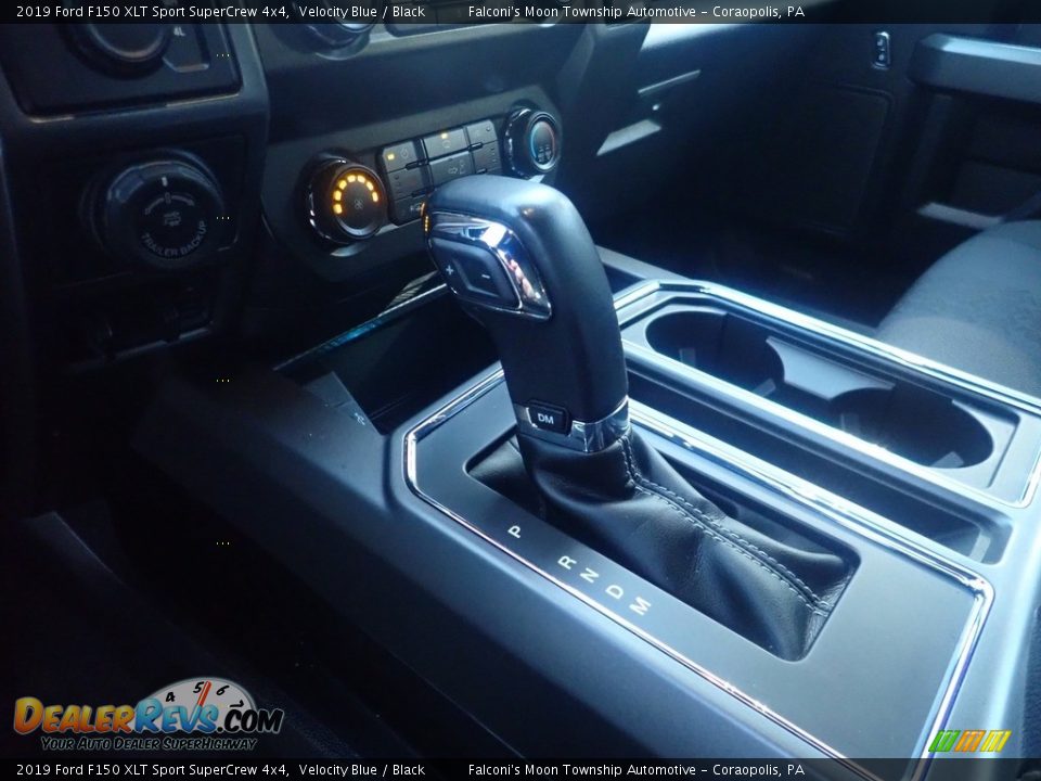 2019 Ford F150 XLT Sport SuperCrew 4x4 Velocity Blue / Black Photo #23