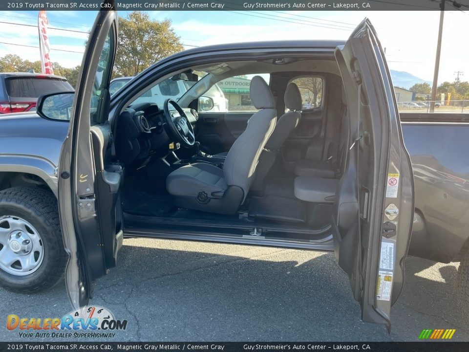 2019 Toyota Tacoma SR Access Cab Magnetic Gray Metallic / Cement Gray Photo #8