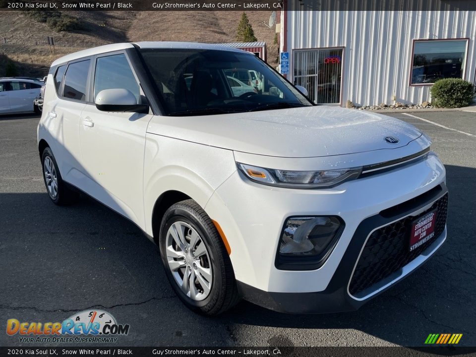 2020 Kia Soul LX Snow White Pearl / Black Photo #1