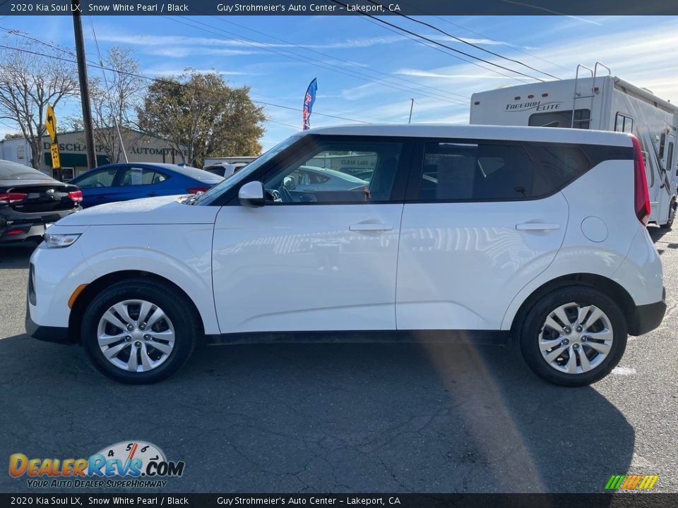 2020 Kia Soul LX Snow White Pearl / Black Photo #4