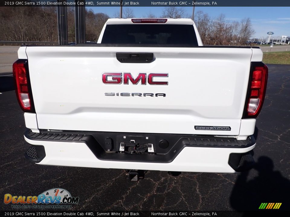 2019 GMC Sierra 1500 Elevation Double Cab 4WD Summit White / Jet Black Photo #5