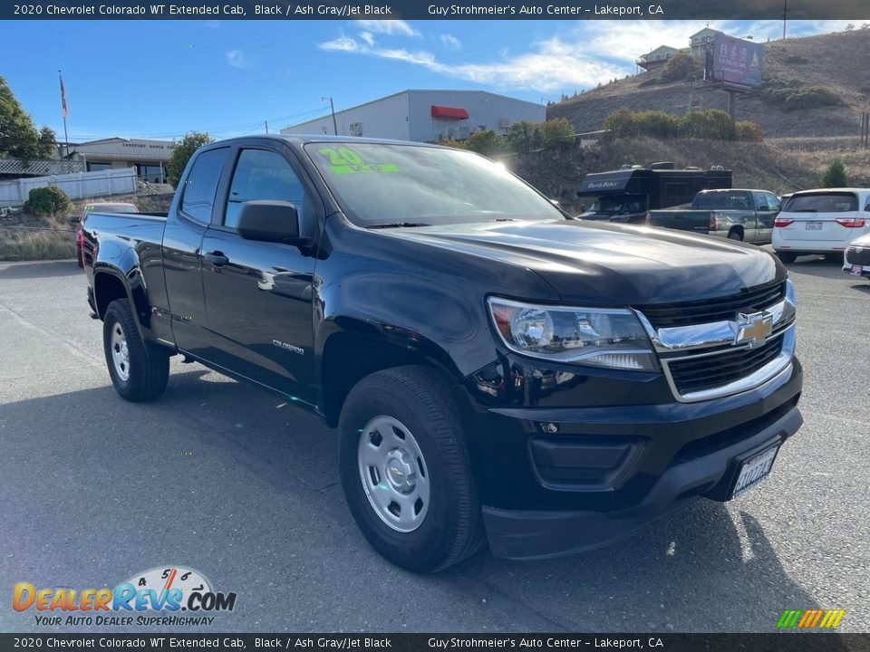 2020 Chevrolet Colorado WT Extended Cab Black / Ash Gray/Jet Black Photo #1