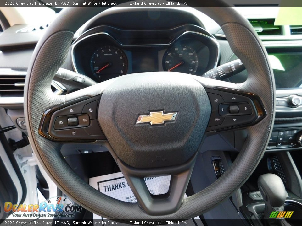 2023 Chevrolet TrailBlazer LT AWD Summit White / Jet Black Photo #21