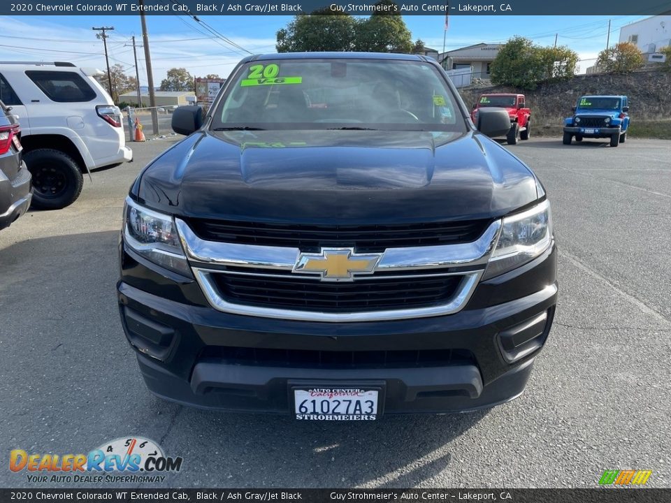 2020 Chevrolet Colorado WT Extended Cab Black / Ash Gray/Jet Black Photo #2
