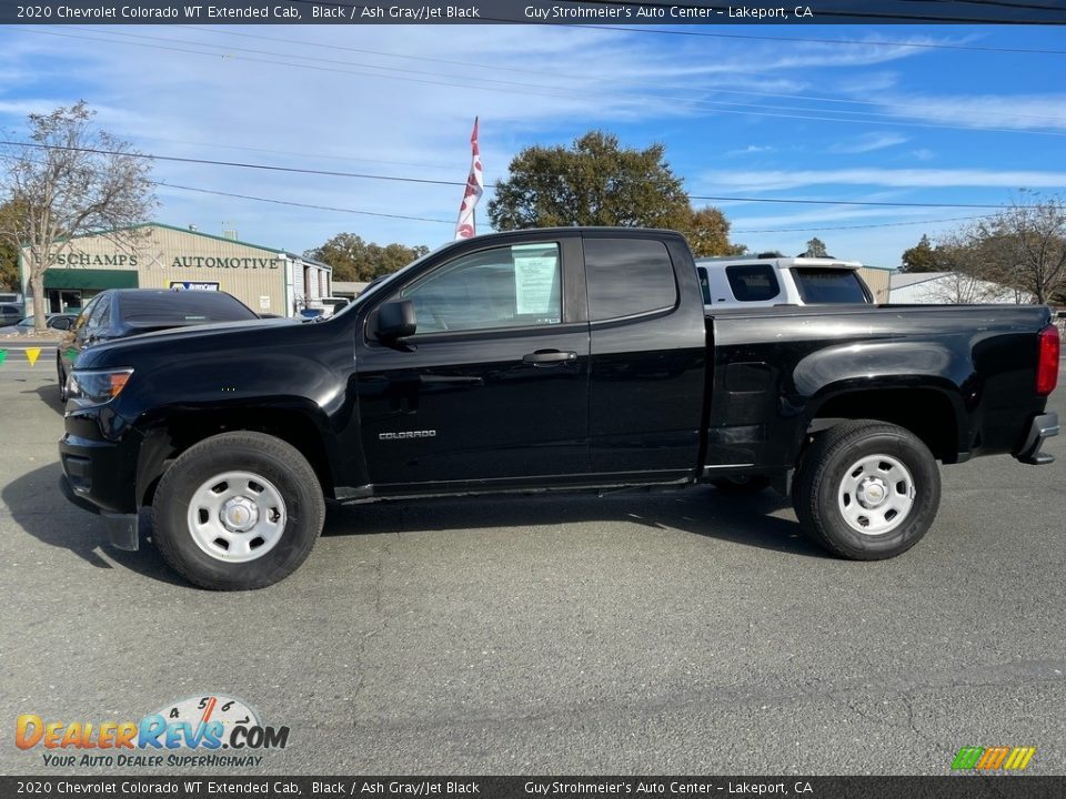 2020 Chevrolet Colorado WT Extended Cab Black / Ash Gray/Jet Black Photo #4