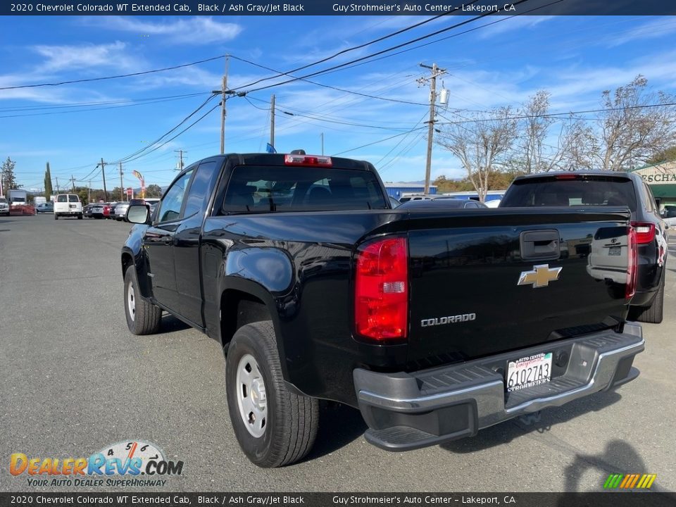 2020 Chevrolet Colorado WT Extended Cab Black / Ash Gray/Jet Black Photo #5
