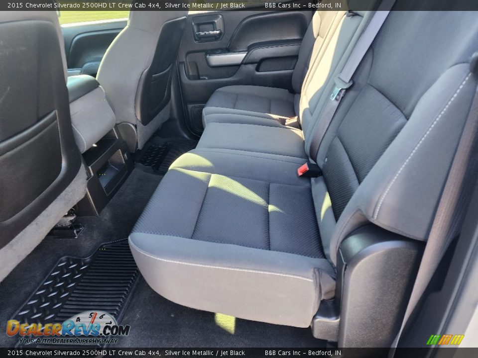 2015 Chevrolet Silverado 2500HD LT Crew Cab 4x4 Silver Ice Metallic / Jet Black Photo #26
