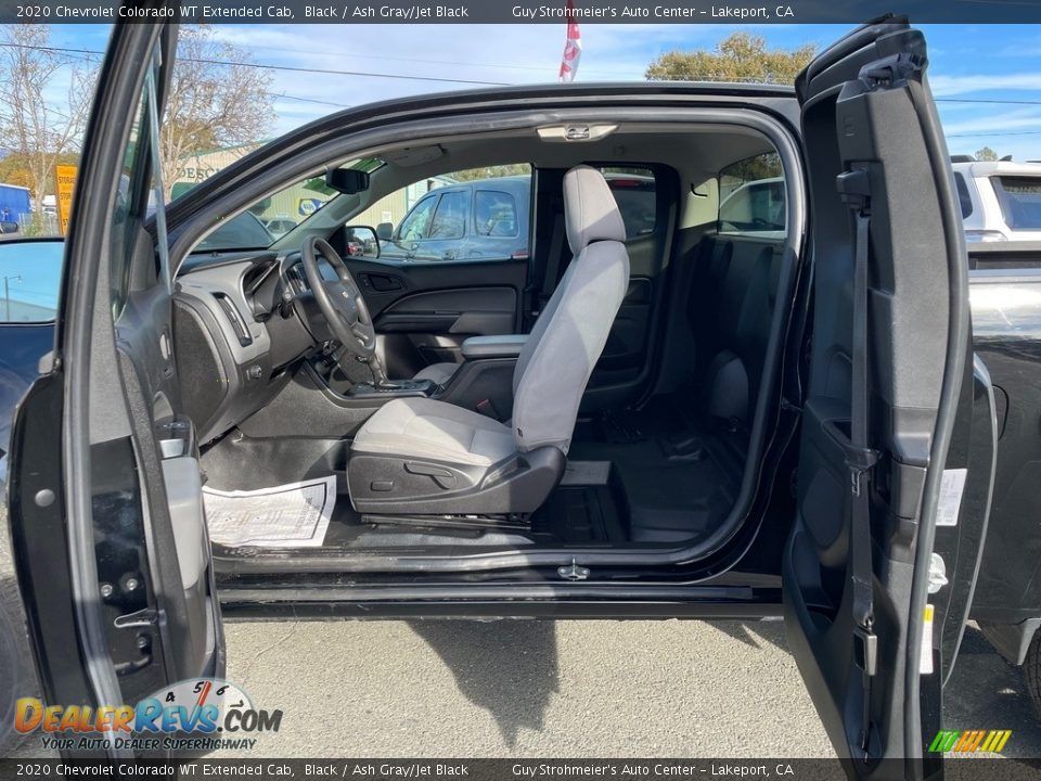2020 Chevrolet Colorado WT Extended Cab Black / Ash Gray/Jet Black Photo #9