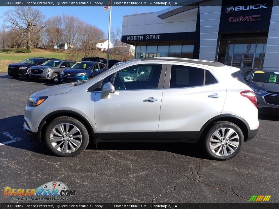 2019 Buick Encore Preferred Quicksilver Metallic / Ebony Photo #2