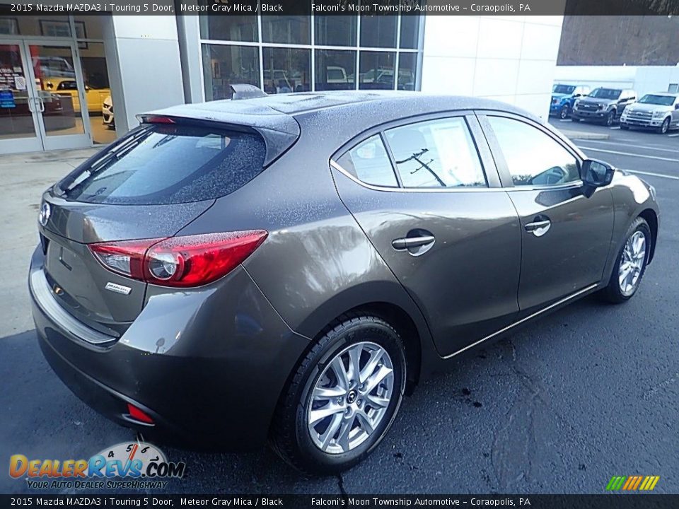 2015 Mazda MAZDA3 i Touring 5 Door Meteor Gray Mica / Black Photo #2