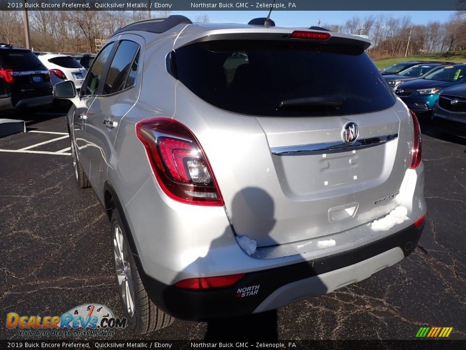 2019 Buick Encore Preferred Quicksilver Metallic / Ebony Photo #4