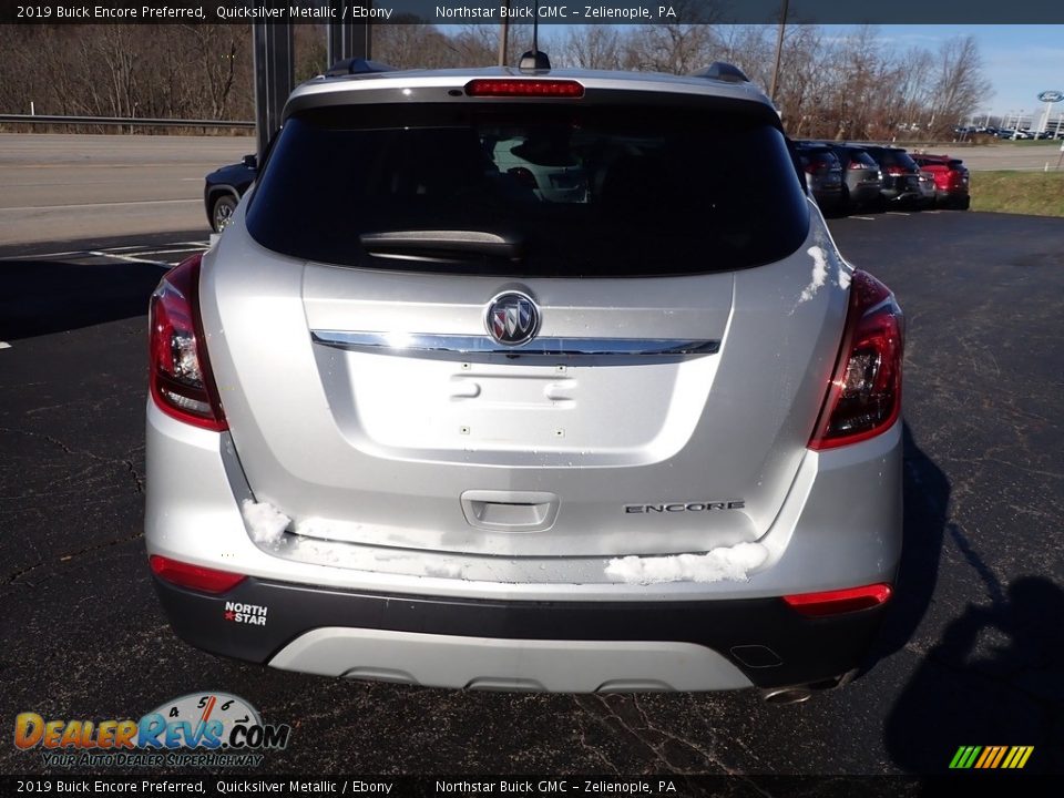 2019 Buick Encore Preferred Quicksilver Metallic / Ebony Photo #5