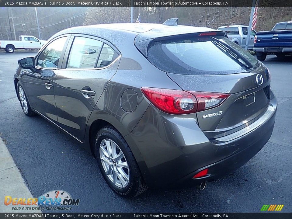 2015 Mazda MAZDA3 i Touring 5 Door Meteor Gray Mica / Black Photo #5