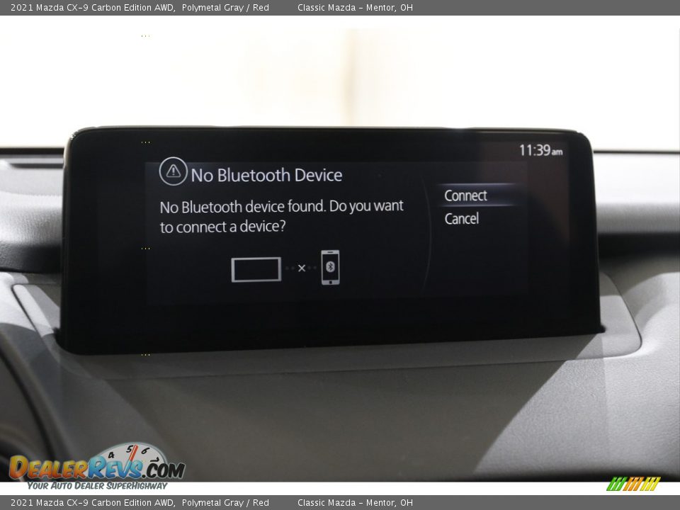 2021 Mazda CX-9 Carbon Edition AWD Polymetal Gray / Red Photo #10