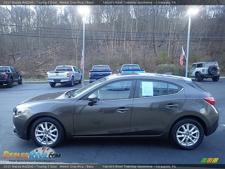 Meteor Gray Mica 2015 Mazda MAZDA3 i Touring 5 Door Photo #6