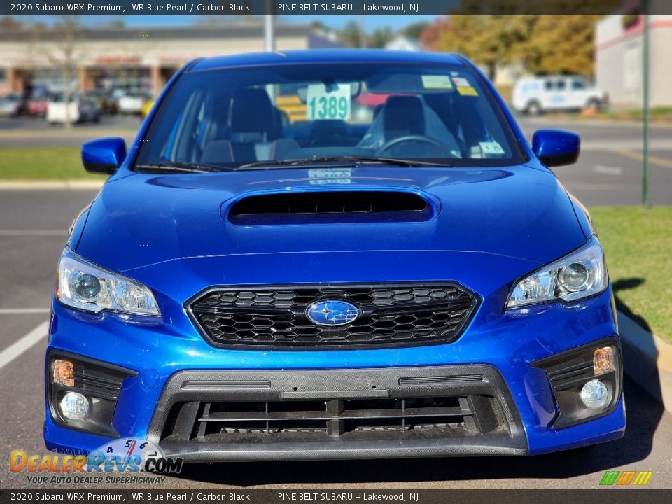 2020 Subaru WRX Premium WR Blue Pearl / Carbon Black Photo #2