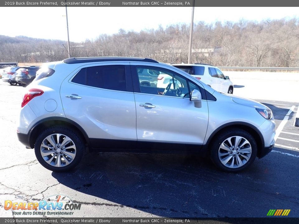 2019 Buick Encore Preferred Quicksilver Metallic / Ebony Photo #8