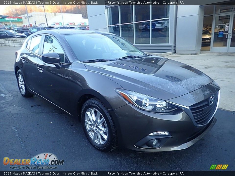 Meteor Gray Mica 2015 Mazda MAZDA3 i Touring 5 Door Photo #9