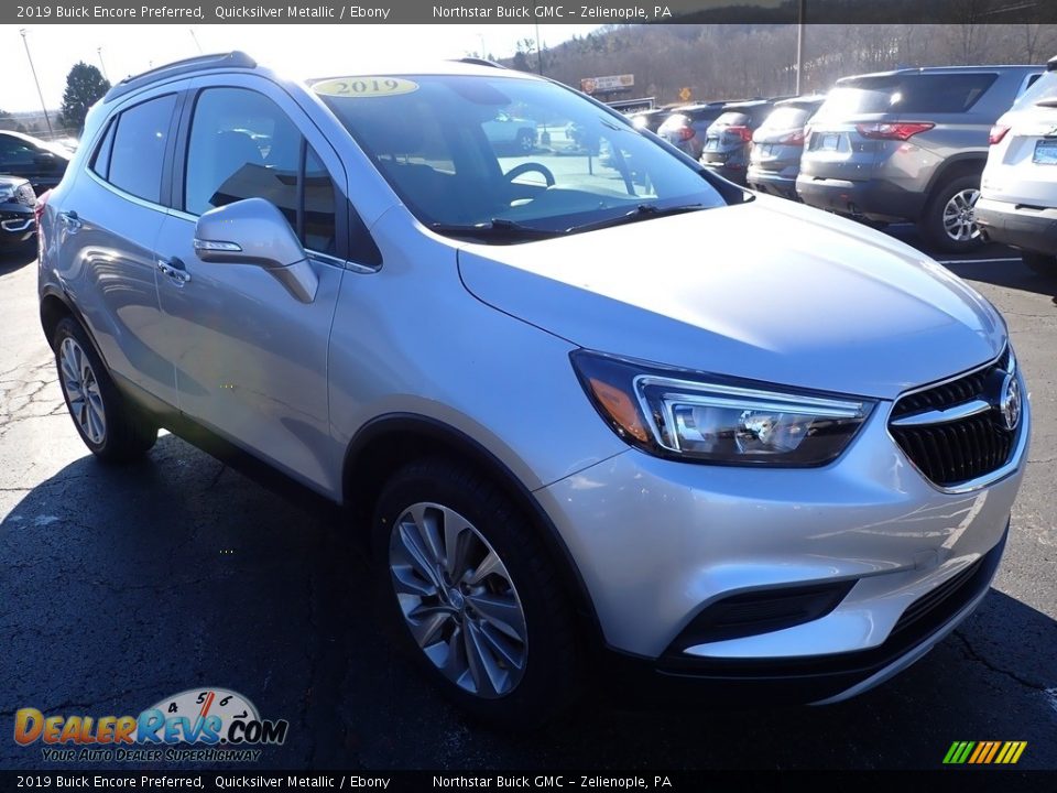 2019 Buick Encore Preferred Quicksilver Metallic / Ebony Photo #9