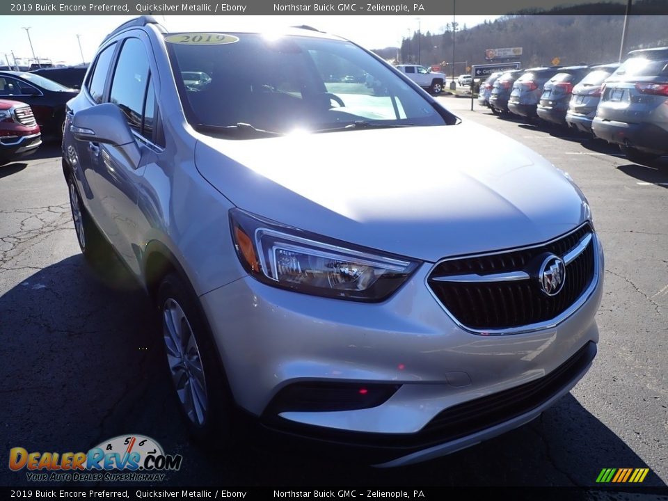2019 Buick Encore Preferred Quicksilver Metallic / Ebony Photo #10