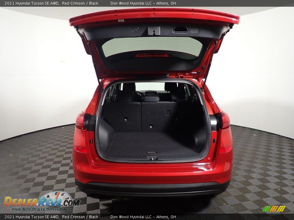 2021 Hyundai Tucson SE AWD Red Crimson / Black Photo #12