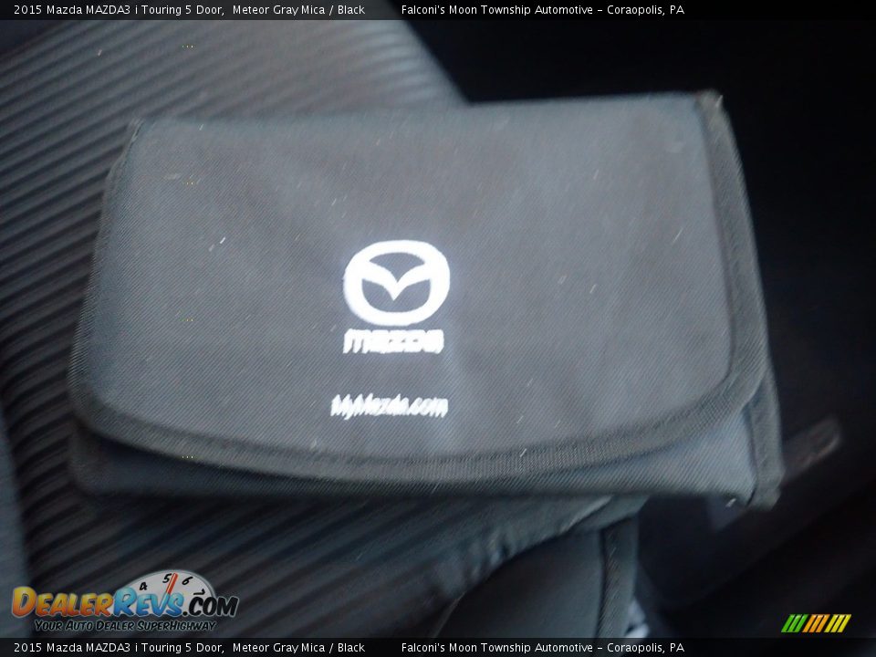 2015 Mazda MAZDA3 i Touring 5 Door Meteor Gray Mica / Black Photo #13
