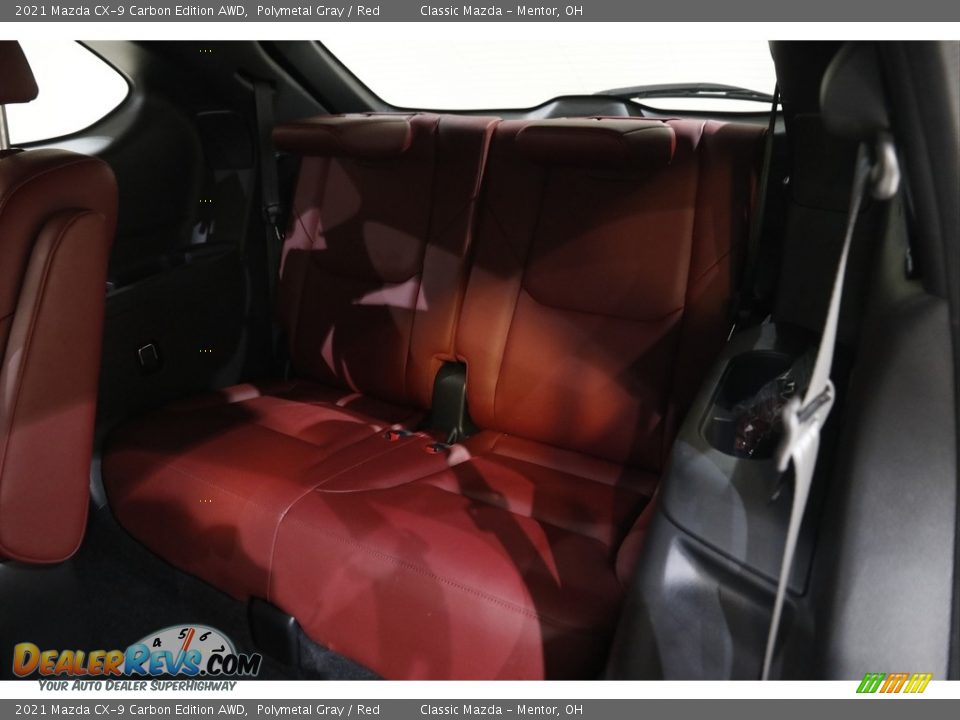 2021 Mazda CX-9 Carbon Edition AWD Polymetal Gray / Red Photo #19