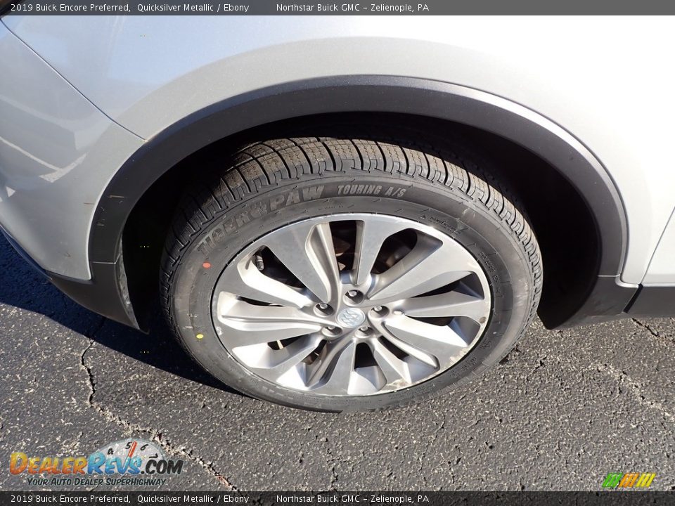 2019 Buick Encore Preferred Quicksilver Metallic / Ebony Photo #13