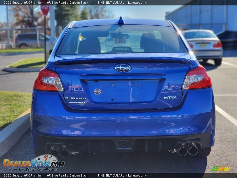 2020 Subaru WRX Premium WR Blue Pearl / Carbon Black Photo #9