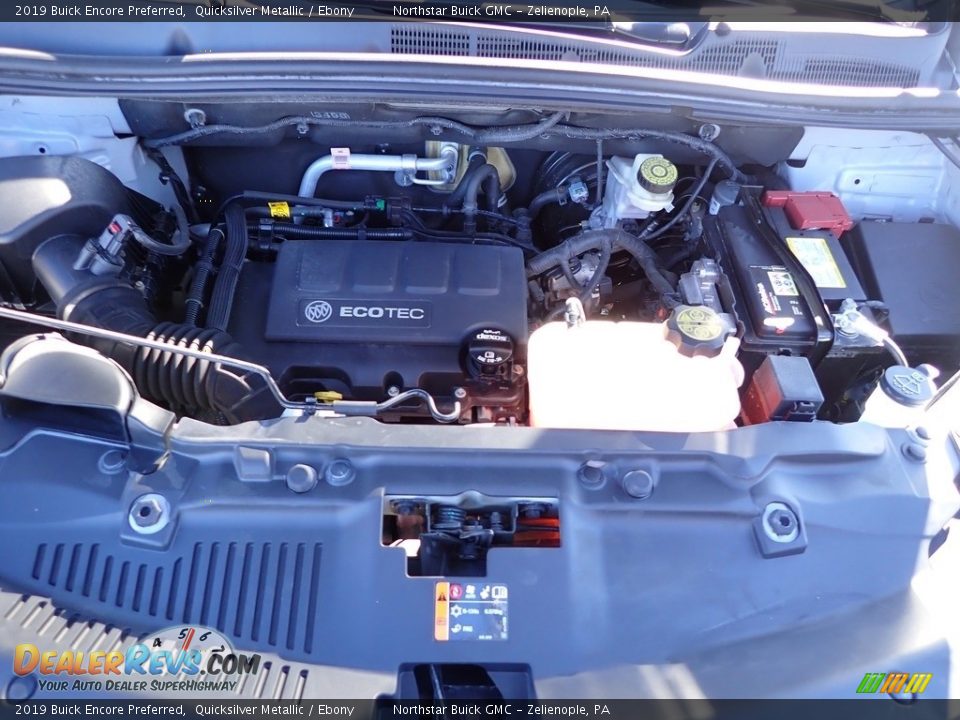 2019 Buick Encore Preferred Quicksilver Metallic / Ebony Photo #14